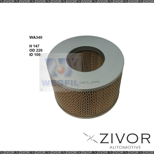 New WESFIL Air Filter For Toyota Coaster Bus 4.2L 03/90-2003 - WA340