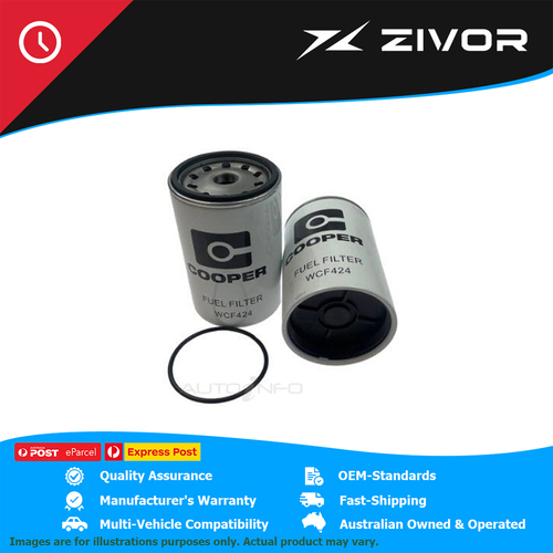 WESFIL Diesel Fuel Filter For HYUNDAI MIGHTY EX4, EX6 SWB TIPPER 2016-On #WCF424