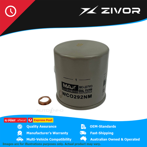 NIPPON MAX Oil Filter For MITSUBISHI OUTLANDER ES, LS, ASPIRE ZM #WCO292NM