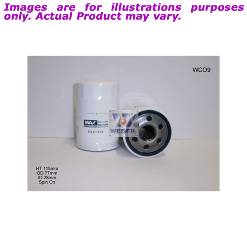 New NIPPON MAX Oil Filter For Jaguar XJ8 4.0L V8 WCO9NM