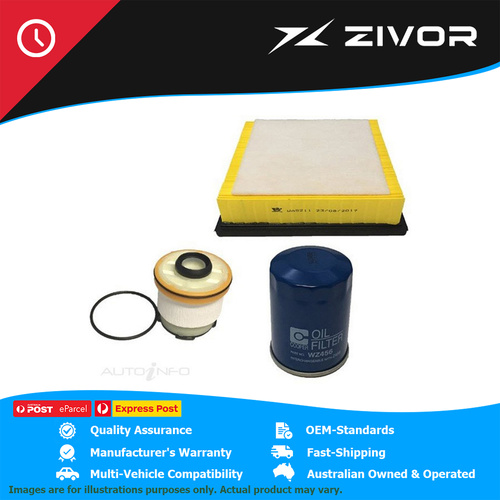 WESFIL Filter Service Kit For MITSUBISHI TRITON GLX + MQ, MR 2.4L 4N15 #WK70