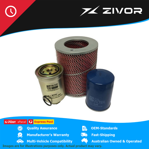 WESFIL Filter Service Kit For TOYOTA HILUX LN111R 2.8L 3L 1988-1997 #WK9