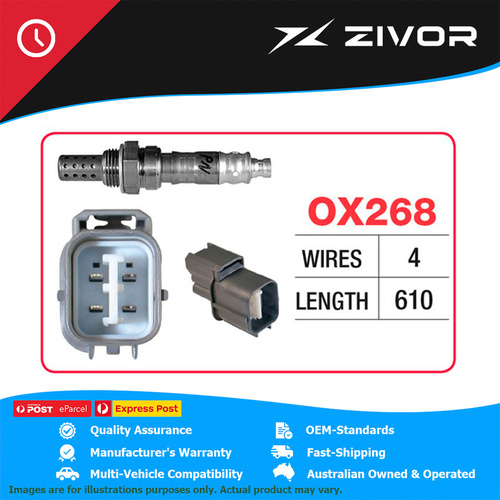 GOSS Oxygen Sensor - 4 Wire Direct Fit For HONDA CR-V II Vtec RD7 RD_ #OX268