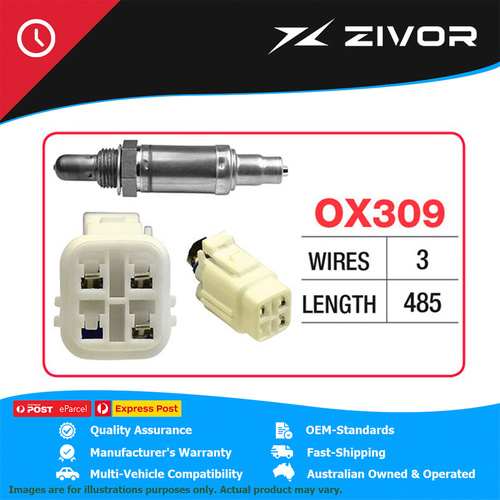 GOSS Oxygen Sensor - 3 Wire Direct Fit For SUBARU LIBERTY II LX BG7 BG #OX309