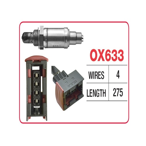 GOSS Oxygen Sensor For PORSCHE BOXSTER M 96.21 Convertible 8/1999-7/2002 #OX633