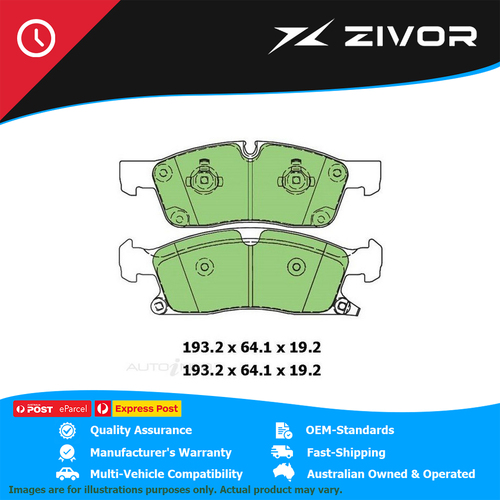New PROTEX 4WD Disc Pad Set For JEEP GRAND CHEROKEE SUMMIT WK 3.0L EXF #DB2216F