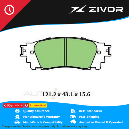 New PROTEX Brake Pads For TOYOTA C-HR NGX10R 1.2L 8NRFTS #DB3230CP