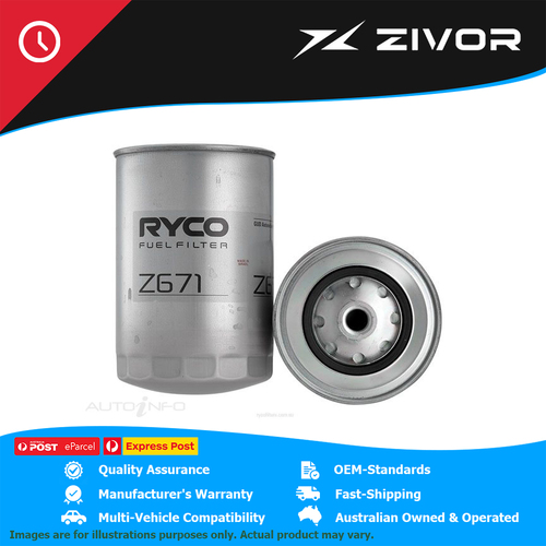 New RYCO Fuel Filter For IVECO STRALIS, 10.3L CURSOR 10 #Z671