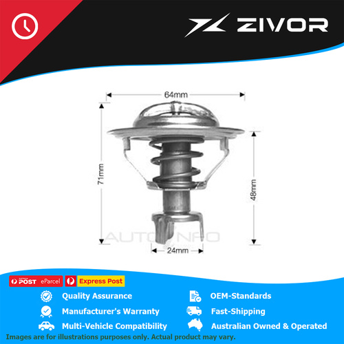 DAYCO Thermostat 64mm Diameter 82C For NISSAN PATHFINDER RX, ST. TI R50 #DT19A
