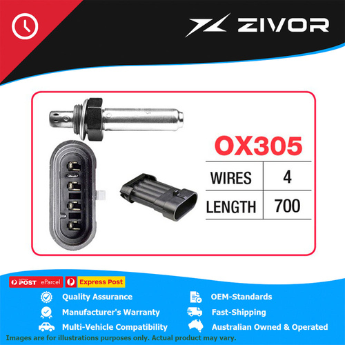 GOSS Oxygen Sensor - 4 Wire Titania For HOLDEN ASTRA GSi TR #OX305