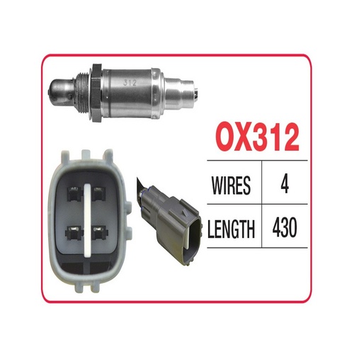GOSS Oxygen Sensor For TOYOTA HILUX 3RZ-FE Platform/Chassis 8/1997-8/2005 #OX312