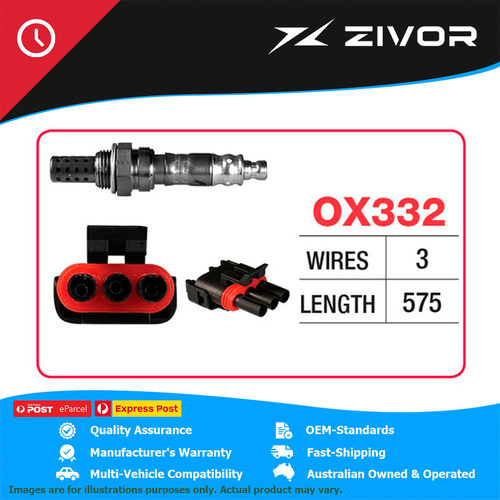 GOSS Oxygen Sensor - 3 Wire Direct Fit For RENAULT 19 II L53C L53_ #OX332
