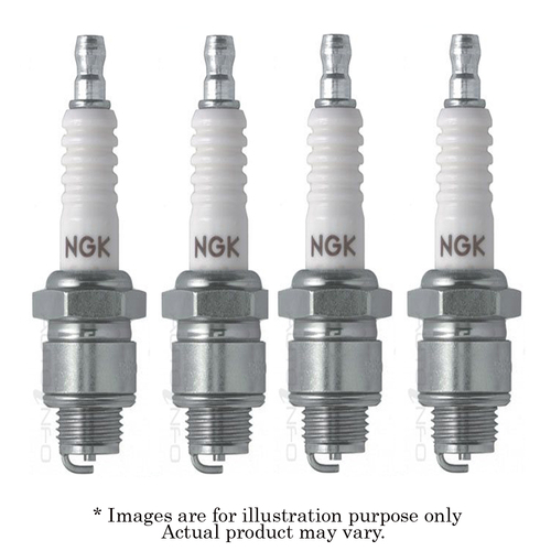 4x New NGK M14x1.25 Non-Resistor Standard Spark Plug For VOLVO PV444 B7S