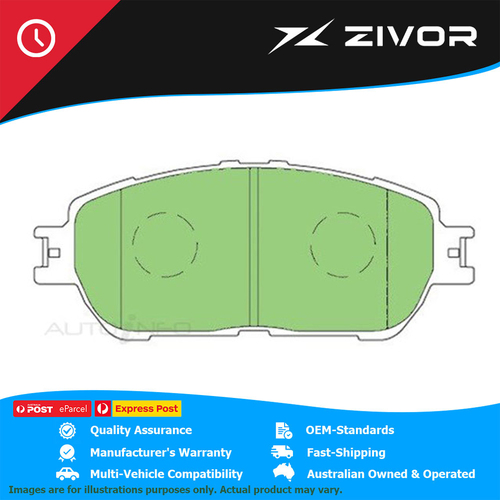 New PROTEX Brake Pad-Blue For TOYOTA ESTIMA MCR30R 2000-2005 #DB1519B