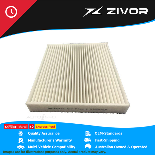 WESFIL Cabin Air Filter For MAZDA BT50 GT, XT, XTR, SP B30 2020-On #WACF0316