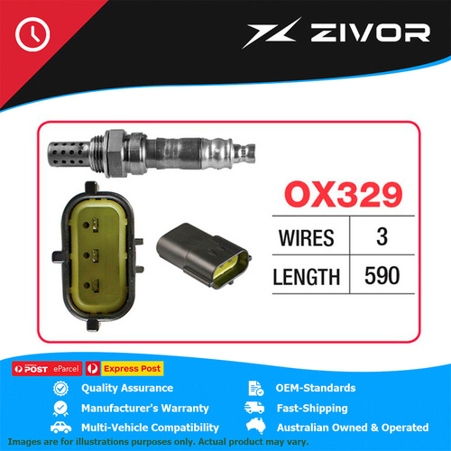 GOSS Oxygen Sensor - 3 Wire Direct Fit For MAZDA 121 II i 16V DB3PA DB #OX329