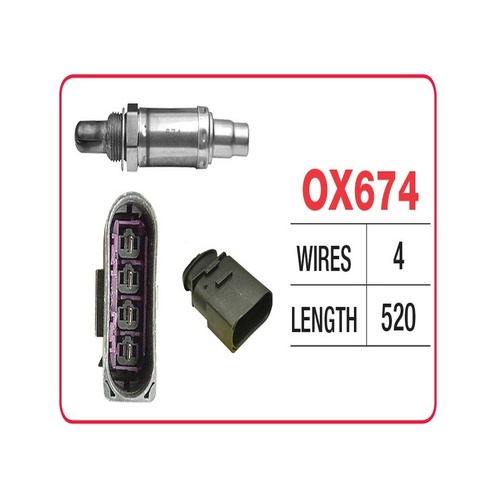 GOSS Oxygen Sensor For VOLKSWAGEN POLO AUB,BBZ Hatchback 10/2001-5/2008 #OX674
