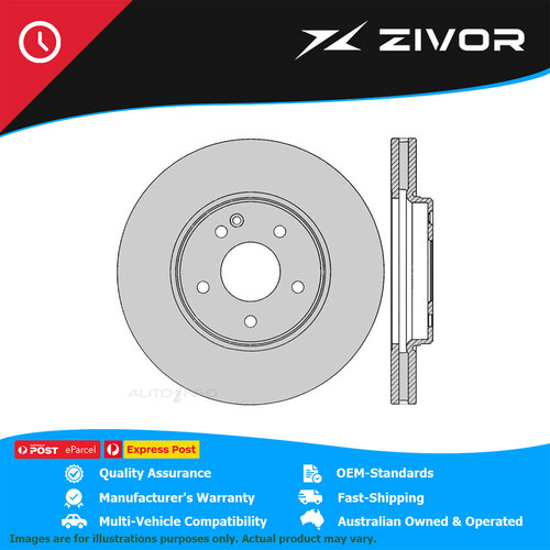 IBS Brake Disc Rotor - Front For MERCEDES BENZ SLK32 AMG KOMPRESSOR R170 BR288