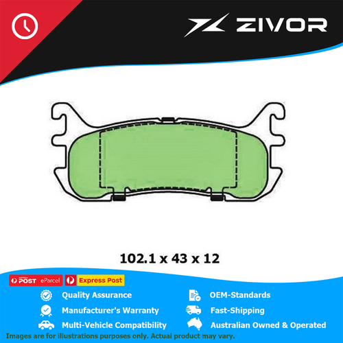 New PROTEX Brake Pad For MAZDA 323 ASTINA BA 2.0L KF #DB1291B