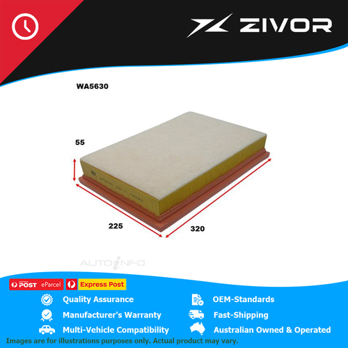 WESFIL Air Filter For MERCEDES BENZ SPRINTER VS30 LWB 519CDI 2022-On #WA5630