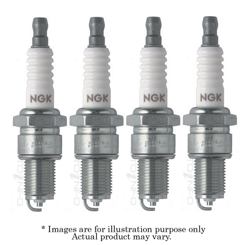 4x NGK M14x1.25 Non-Resistor Standard Spark Plug For MITSUBISHI MIRAGE BP5ES-11