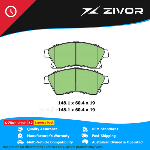 New PROTEX Brake Pads For HOLDEN CRUZE JH 1.8L F18D4 (LUW) #DB1989UP
