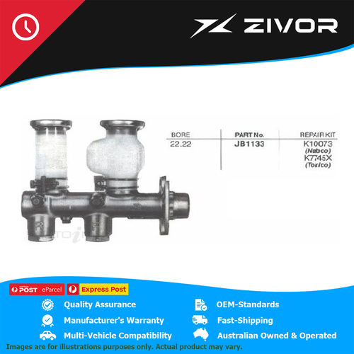 PROTEX Brake Master Cylinder	 For NISSAN 240K C110 L24 1975-1978 #JB1133