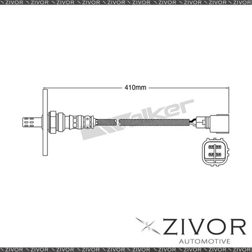 BOSCH Pre-Catalytic Oxygen Sensor For Toyota Hilux RZN149/154 2.7 3RZ-FE 4 Cyl
