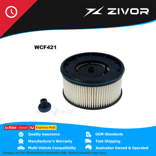 WESFIL Diesel Fuel Filter For HYUNDAI STARIA US D4HB 2021-On #WCF421
