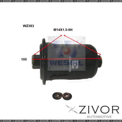 COOPER FUEL Filter For Lexus LS400 4.0L V8 04/90-1994 -WZ383* By Zivor*