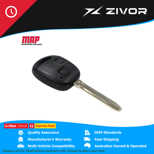 MAP-AU Complete Remote - 2 Button For TOYOTA AVENSIS VERSO VVT-i #KF427