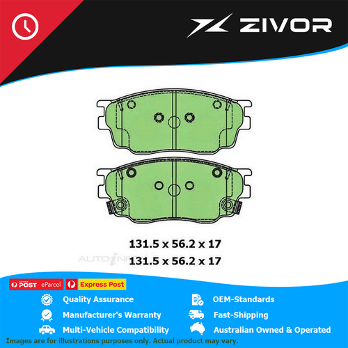 New PROTEX Brake Pads For MAZDA ATENZA GY 4D Wagon 2.0L LFDE #DB1682UP