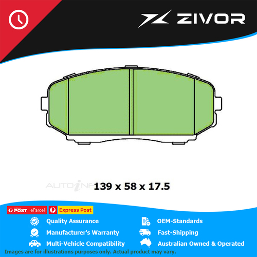 PROTEX Ultra Brake Pads - Front For MITSUBISHI PAJERO SPORT QF 4N15 #DB1916CP