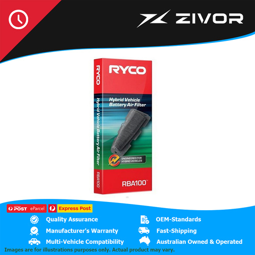 RYCO Battery Air Filter For LEXUS ES250 AXZA10R 2.5L A25AFKS 2021-On #RBA100