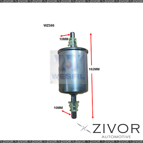 COOPER FUEL Filter For Holden Commodore 3.6L V6 08/04-08/07 -WZ586* By Zivor*