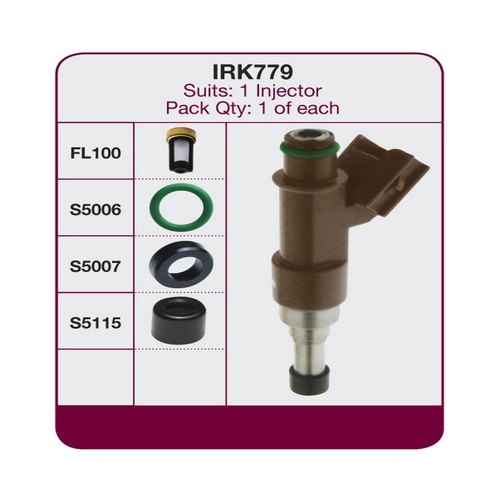 GOSS Injector Repair Kit For TOYOTA HILUX 2TR-FE Ute 8/2005-5/2015 #IRK779