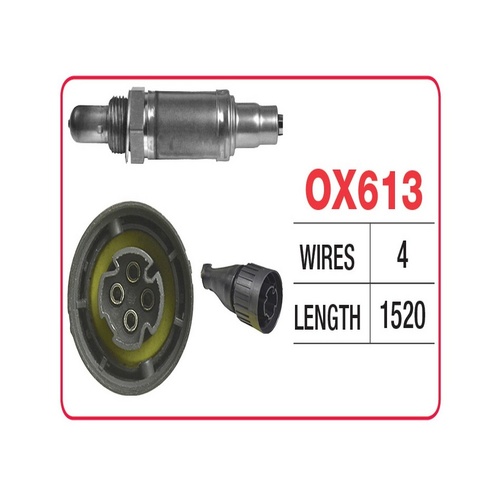GOSS Oxygen Sensor For BMW 7 M30 B30 (306KA) Sedan 11/1990-5/1993 #OX613
