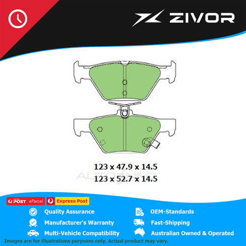 PROTEX Ultra Brake Pads For SUBARU LEGACY B4 BN, B15 FB25 2014-2020 #DB3216CP