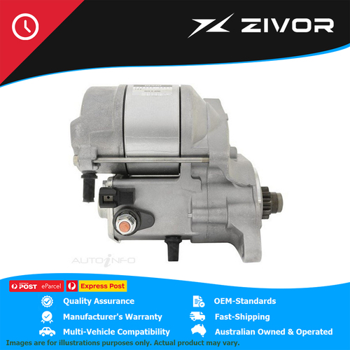 DENSO Starter Motor For KUBOTA K008-3 0.7L D722 2003-On #228000-0950