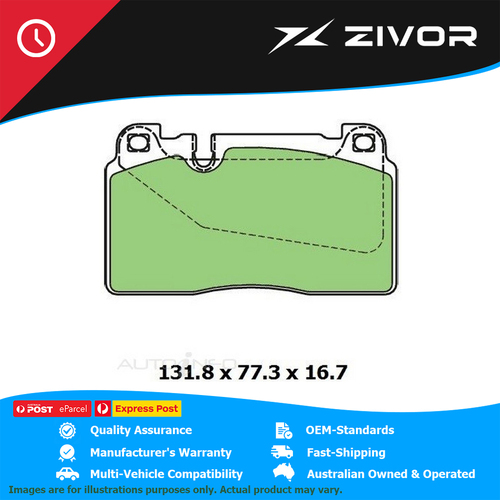 PROTEX Brake Pads For AUDI A7 SPORTBACK 2.0 TFSI QUATTRO 4G 2.0L CYPA #DB3261UP