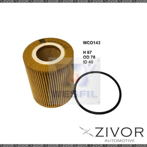 COOPER Oil Filter For Landrover Range Rover Sport 3.0L TDV6 10/13-on-WCO143