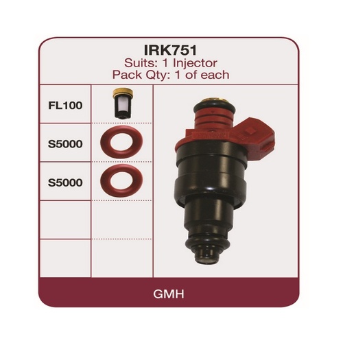 GOSS Injector Repair Kit For DAEWOO CIELO A15MF Hatchback 2/1995-8/1997 #IRK751