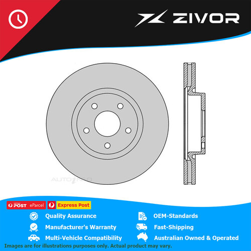 IBS Brake Disc Rotor-Front For FORD MONDEO LX. ZETEC TITANIUM MA, MB, MC BR15970