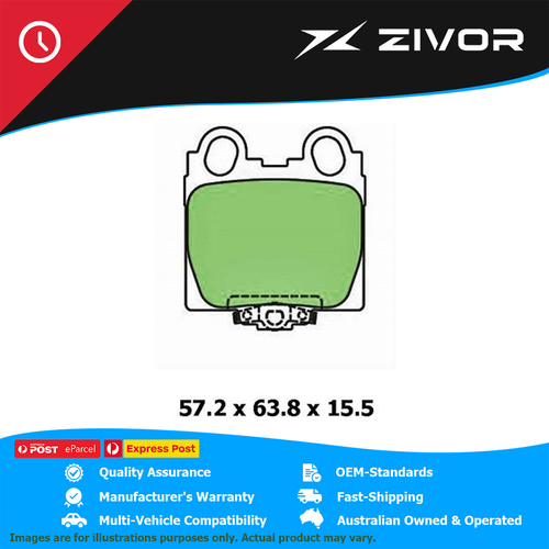 PROTEX Ultra Brake Pads - Rear For LEXUS GS300 V300 JZS161 2JZGTE #DB1416CP