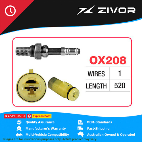 GOSS Oxygen Sensor - 1 Wire For SUZUKI VITARA i 16V SE416 ET, TA, TD #OX208