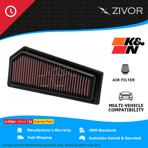 New K&N Air Filter Panel For MERCEDES-BENZ C250 CGI S204 1.8L M271 #33-2965