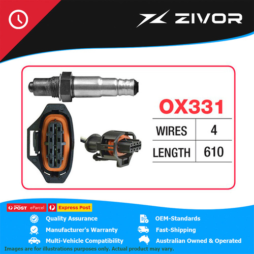 GOSS Oxygen Sensor - 4 Wire Wide For HOLDEN ASTRA i Turbo TS #OX331