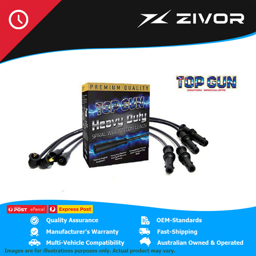 New TOPGUN Ignition Lead Set For SUBARU IMPREZA LX GF. G10 1996-1998 #TG4662