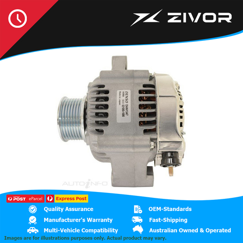 DENSO Alternator For TOYOTA REGIUS ACE KDH220R 2KDFTV 2005-2007 #104210-9340
