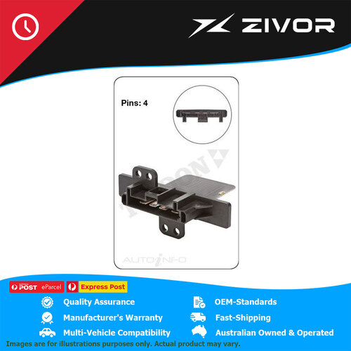 New TRIDON Heater Fan Resistor For NISSAN PULSAR X1R N14 1990-1992 #TFR025
